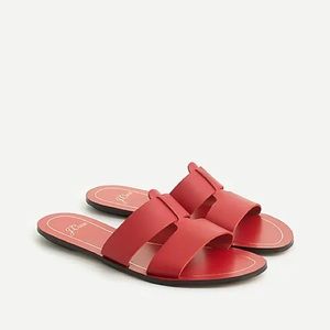 J.Crew Cyprus Sandal Interlocking Leather Strap